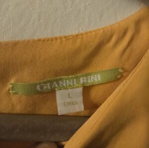 Gianni Bini mustard color shirt